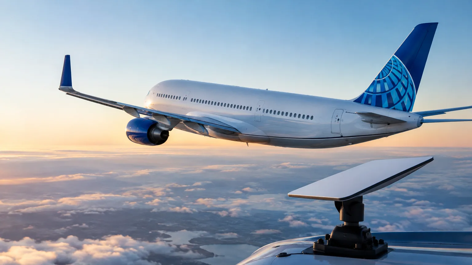 Yahoo Finance: United Airlines má mít Starlink v celé flotile do konce roku 2027